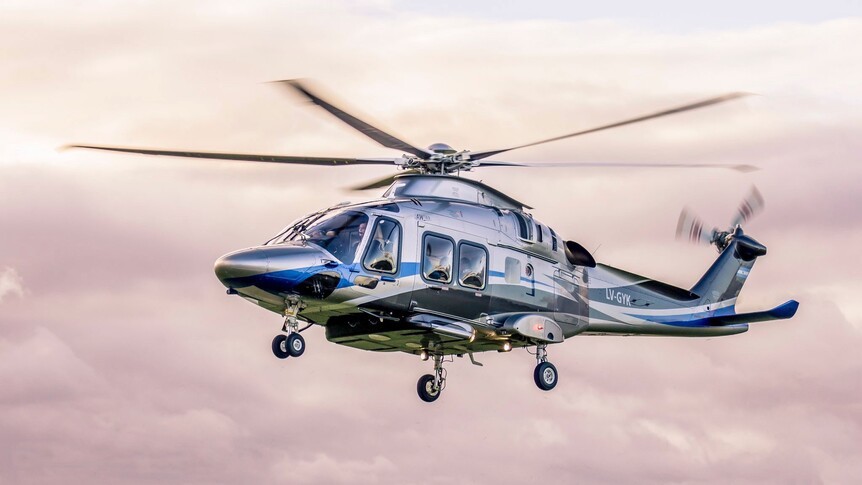 Agusta AW169 In the sky